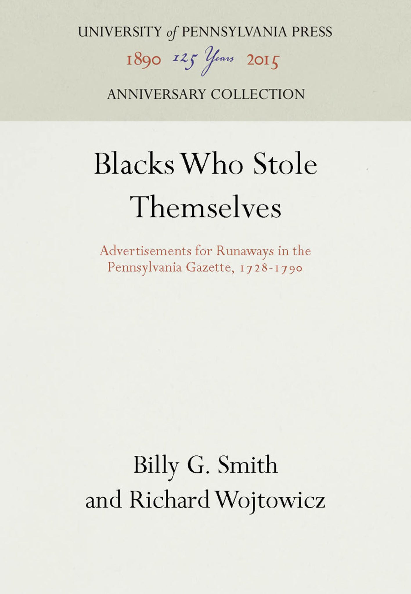 Blacks Who Stole Themselves