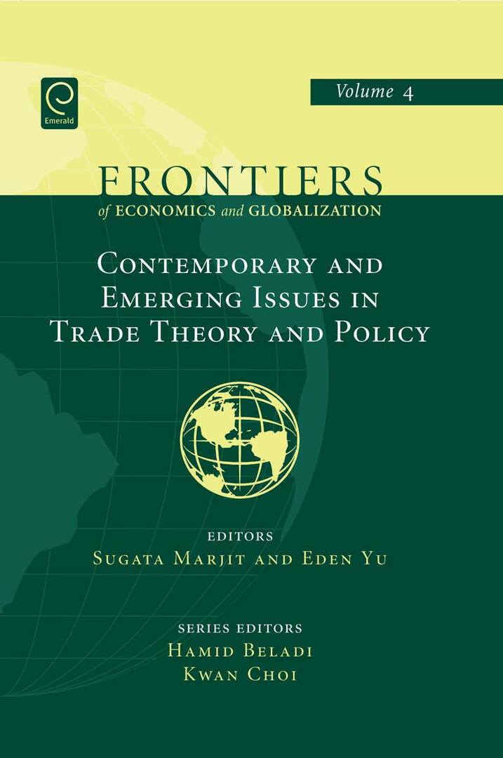 Cover image for Contemporary and Emerging Issues in Trade Theory and Policy ISBN 9780444531902