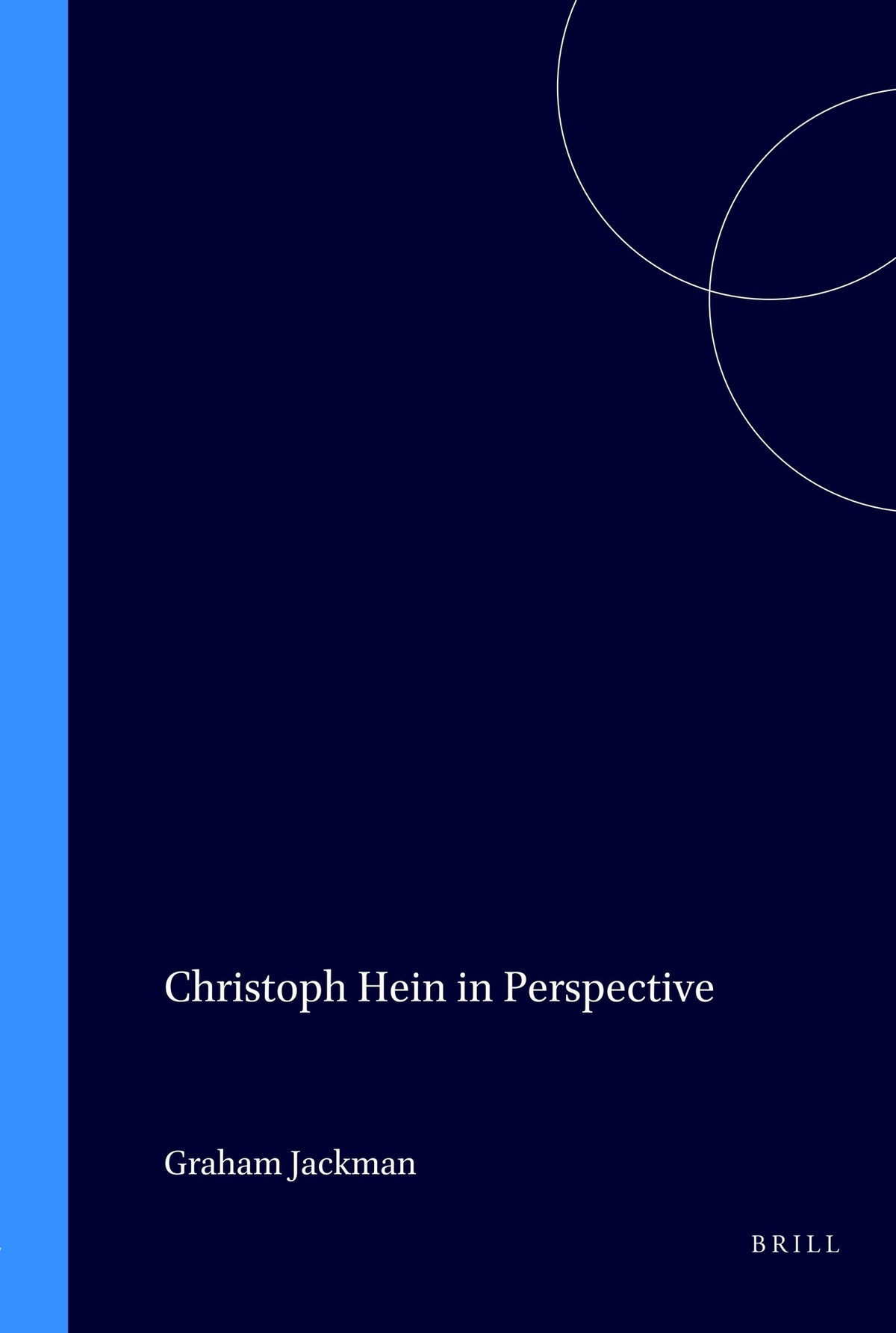 Cover image for Christoph Hein in Perspective ISBN 9789042014824