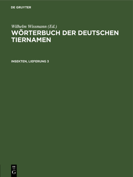 Insekten, Lieferung 3
