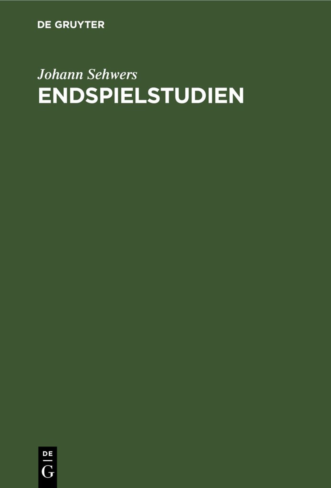 Endspielstudien