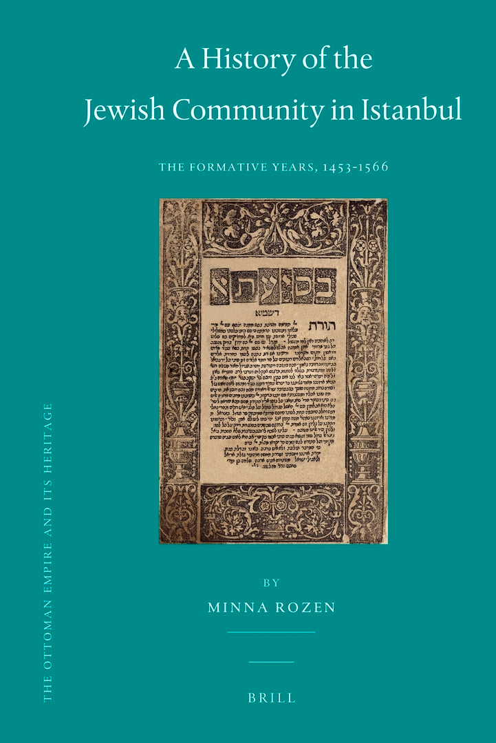 Cover image for A History of the Jewish Community in Istanbul ISBN 9789004185890