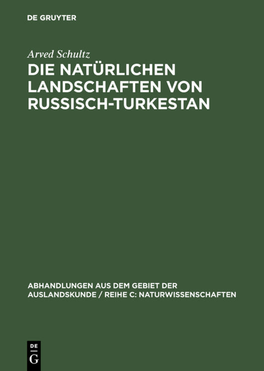 Die natürlichen Landschaften von Russisch-Turkestan