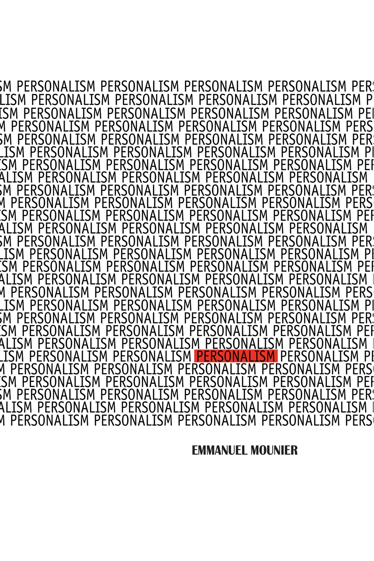 Cover image for Personalism ISBN 9780268004347