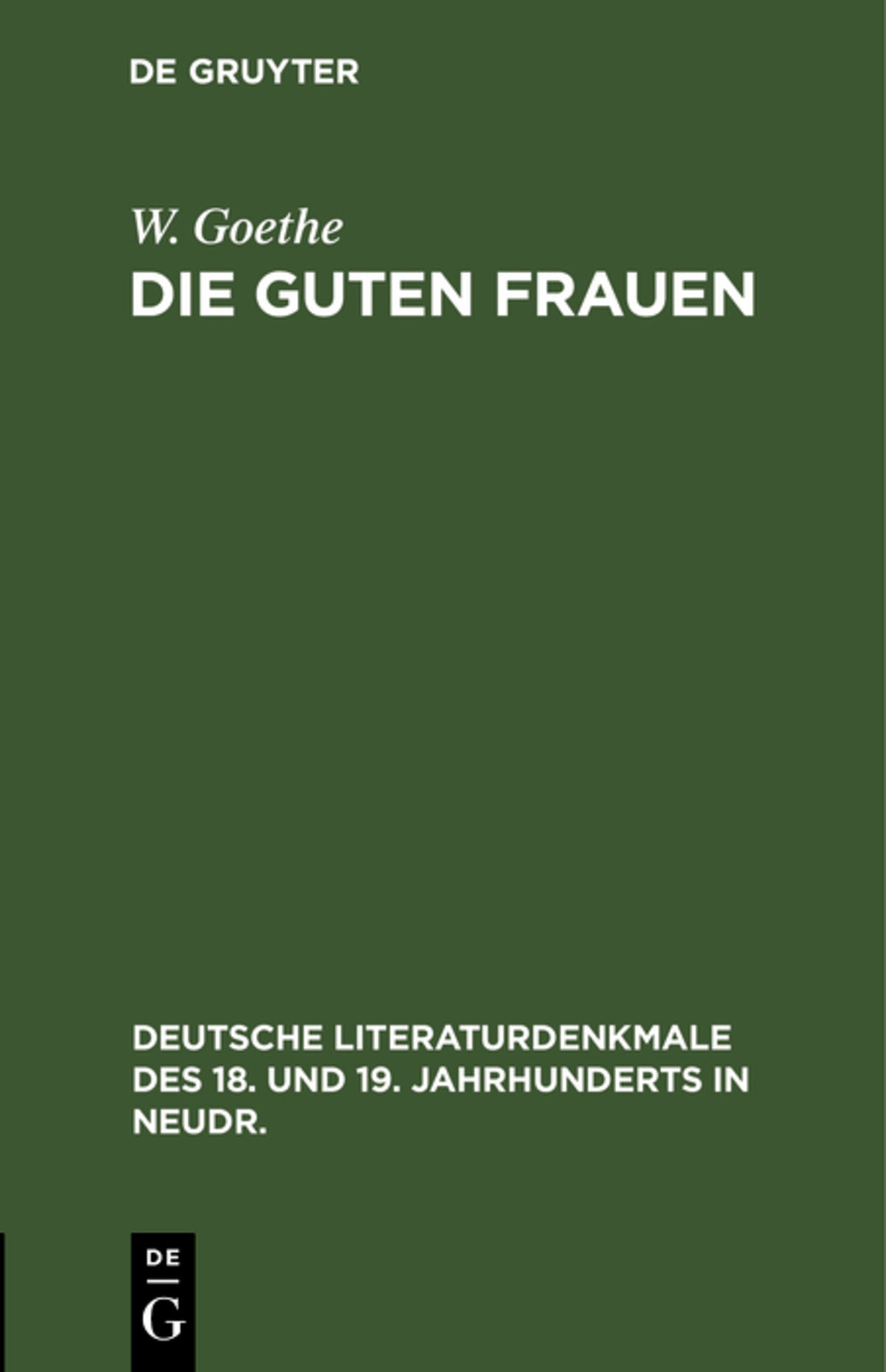 Cover image for Die guten Frauen ISBN 9783112367254