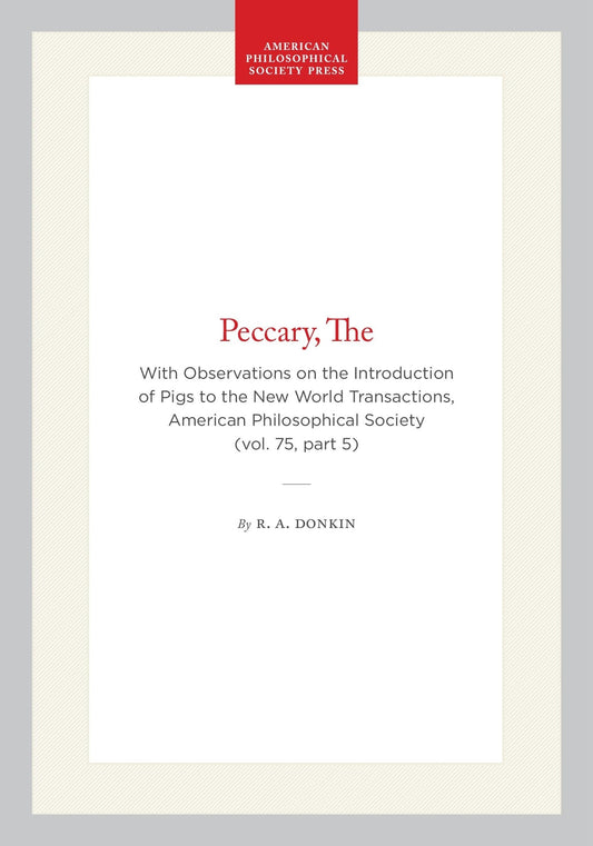The Peccary
