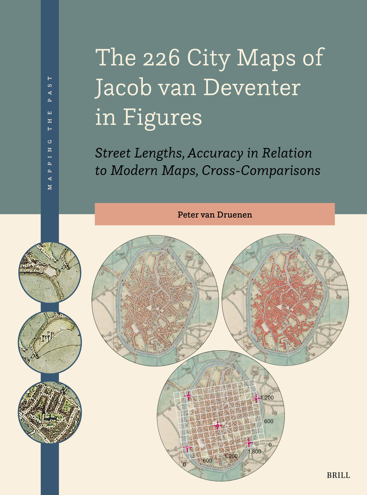 Cover image for The 226 City Maps of Jacob van Deventer in Figures ISBN 9789004755024