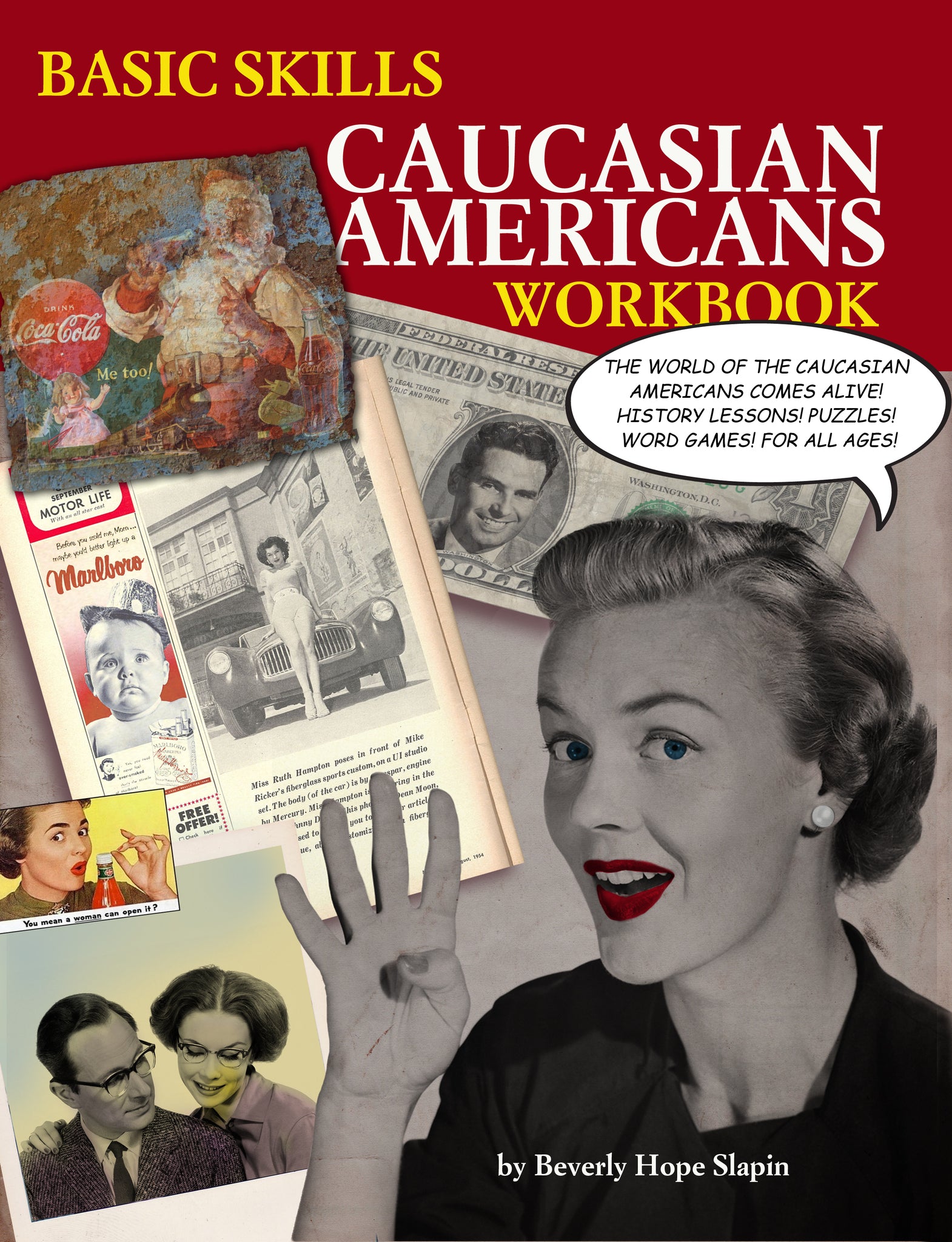 Cover image for Basic Skills Caucasian Americans Workbook ISBN 9781604865202