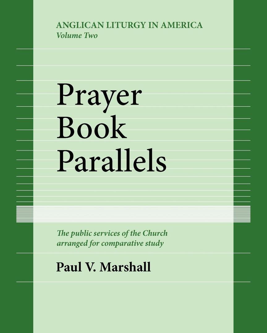 Cover image for Prayer Book Parallels Volume II (Paperback) ISBN 9780898698503