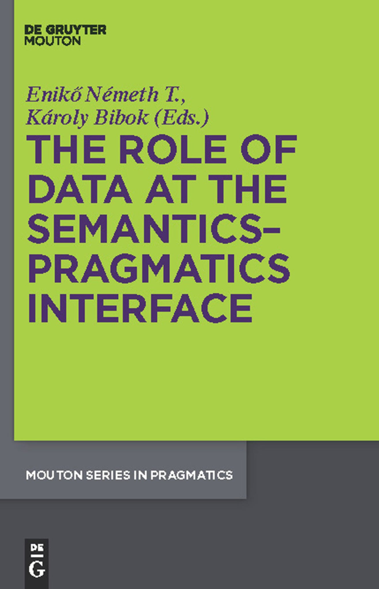 The Role of Data at the Semantics-Pragmatics Interface