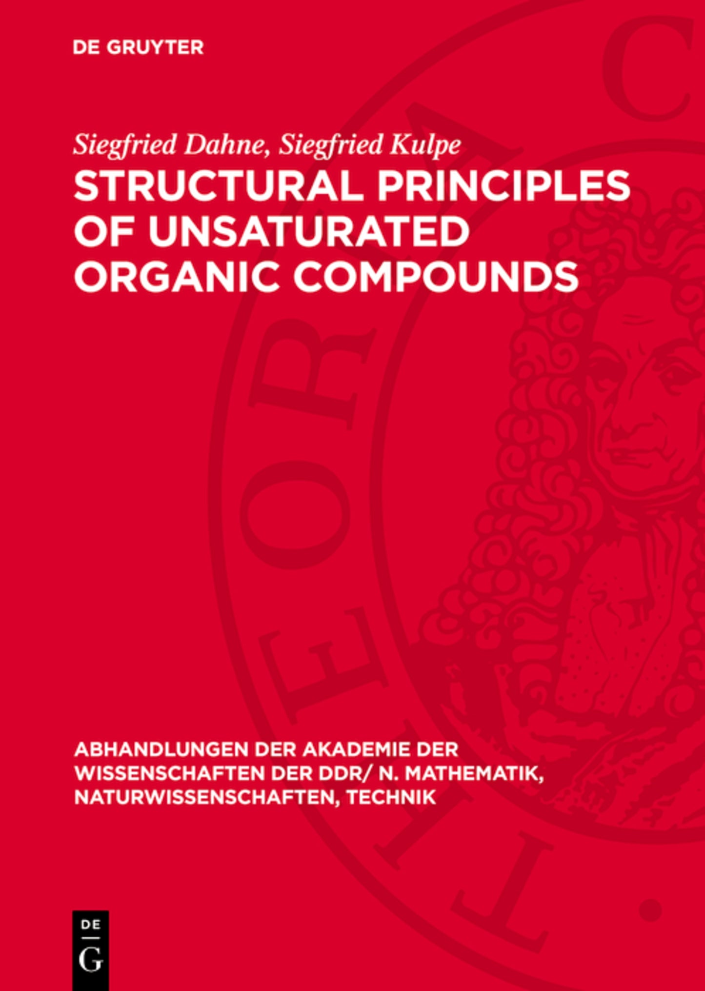Structural Principles of Unsaturated Organic Compounds