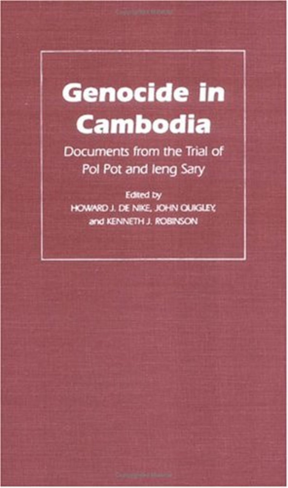 Genocide in Cambodia