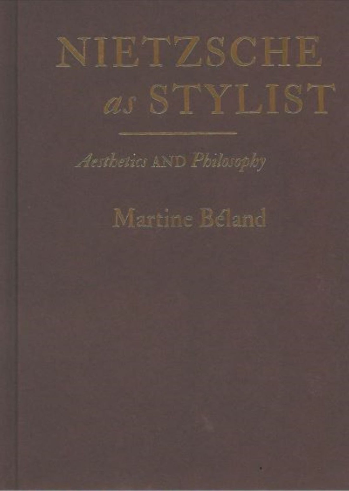 Nietzsche as Stylist