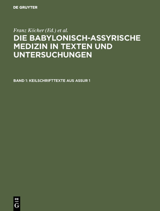 Keilschrifttexte aus Assur 1