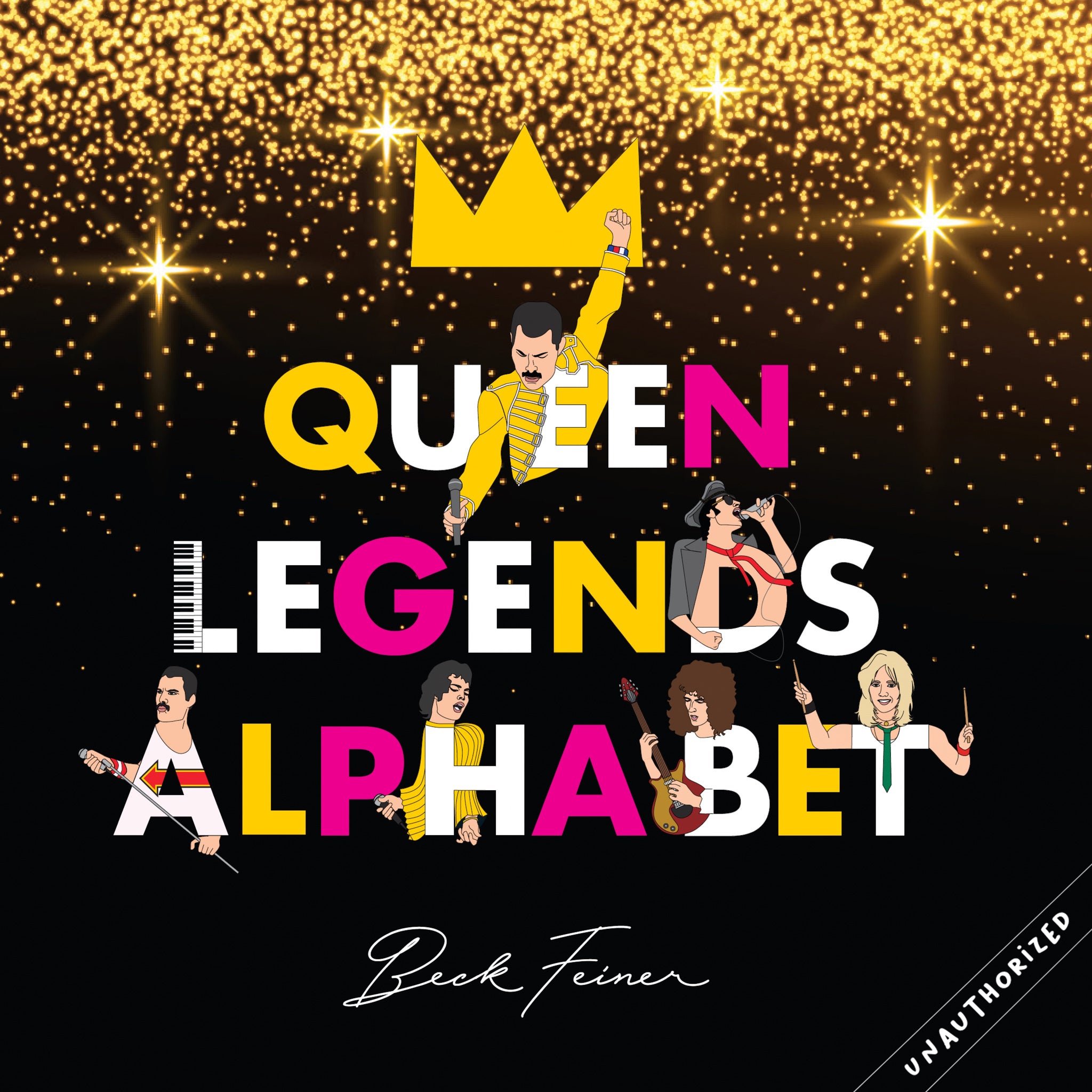 Cover image for Queen Legends Alphabet ISBN 9780645487039