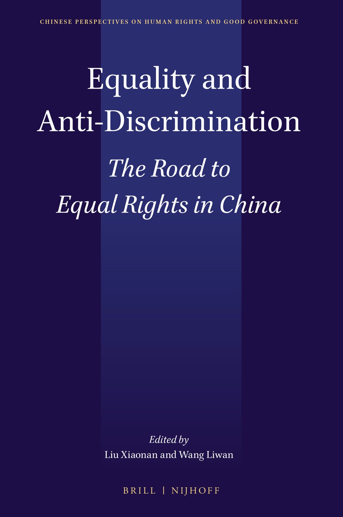 Cover image for Equality and Anti-Discrimination ISBN 9789004421004