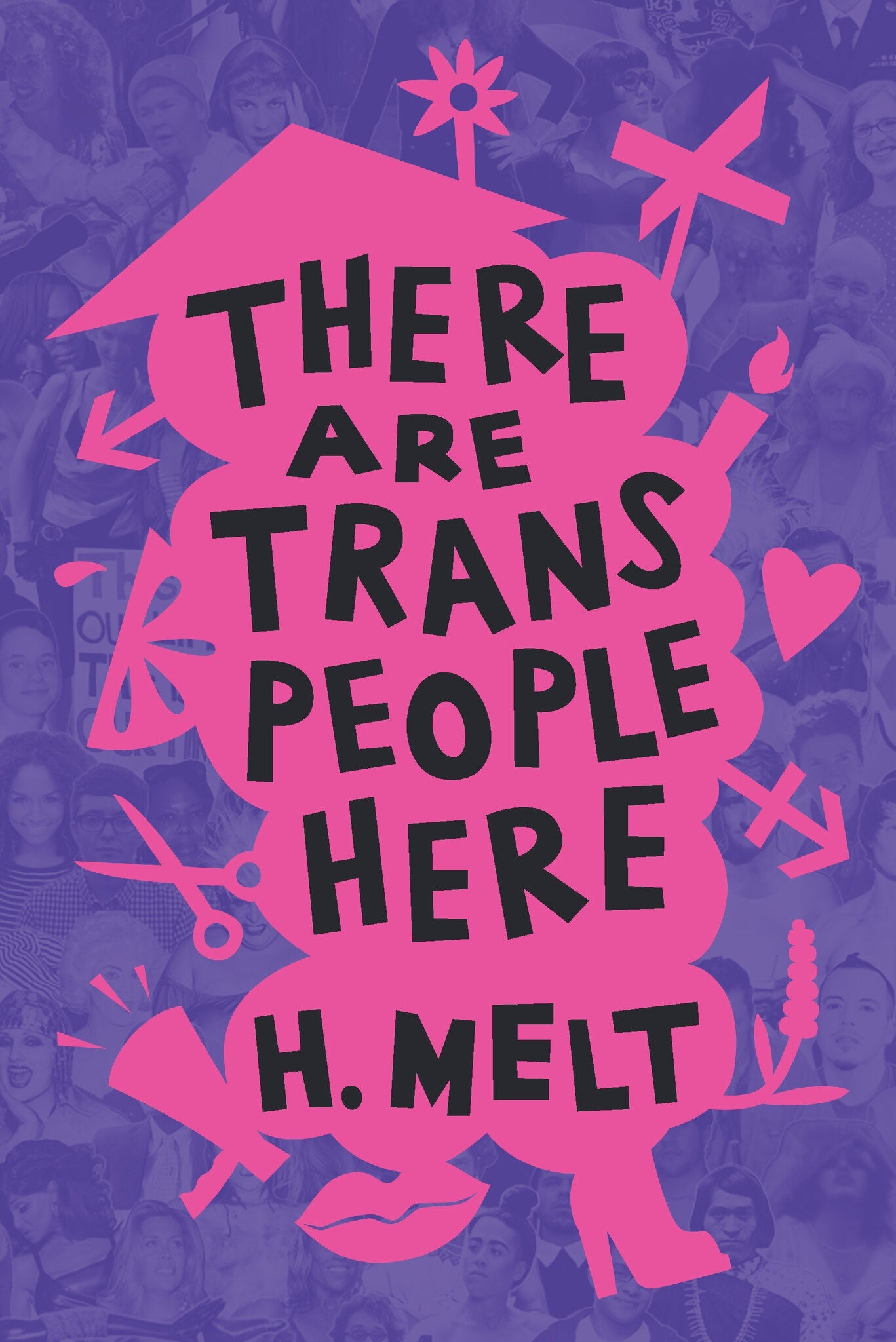 Cover image for There Are Trans People Here ISBN 9781642596502