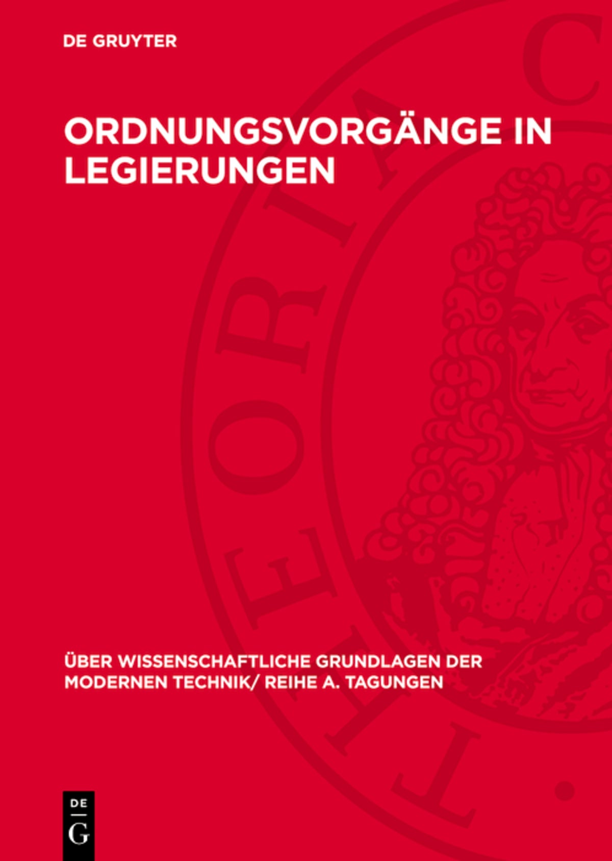 Ordnungsvorgänge in Legierungen