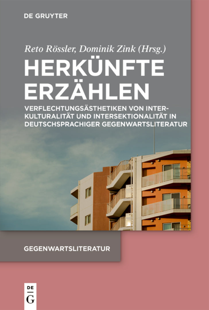 Cover image for Herkünfte erzählen ISBN 9783111249155