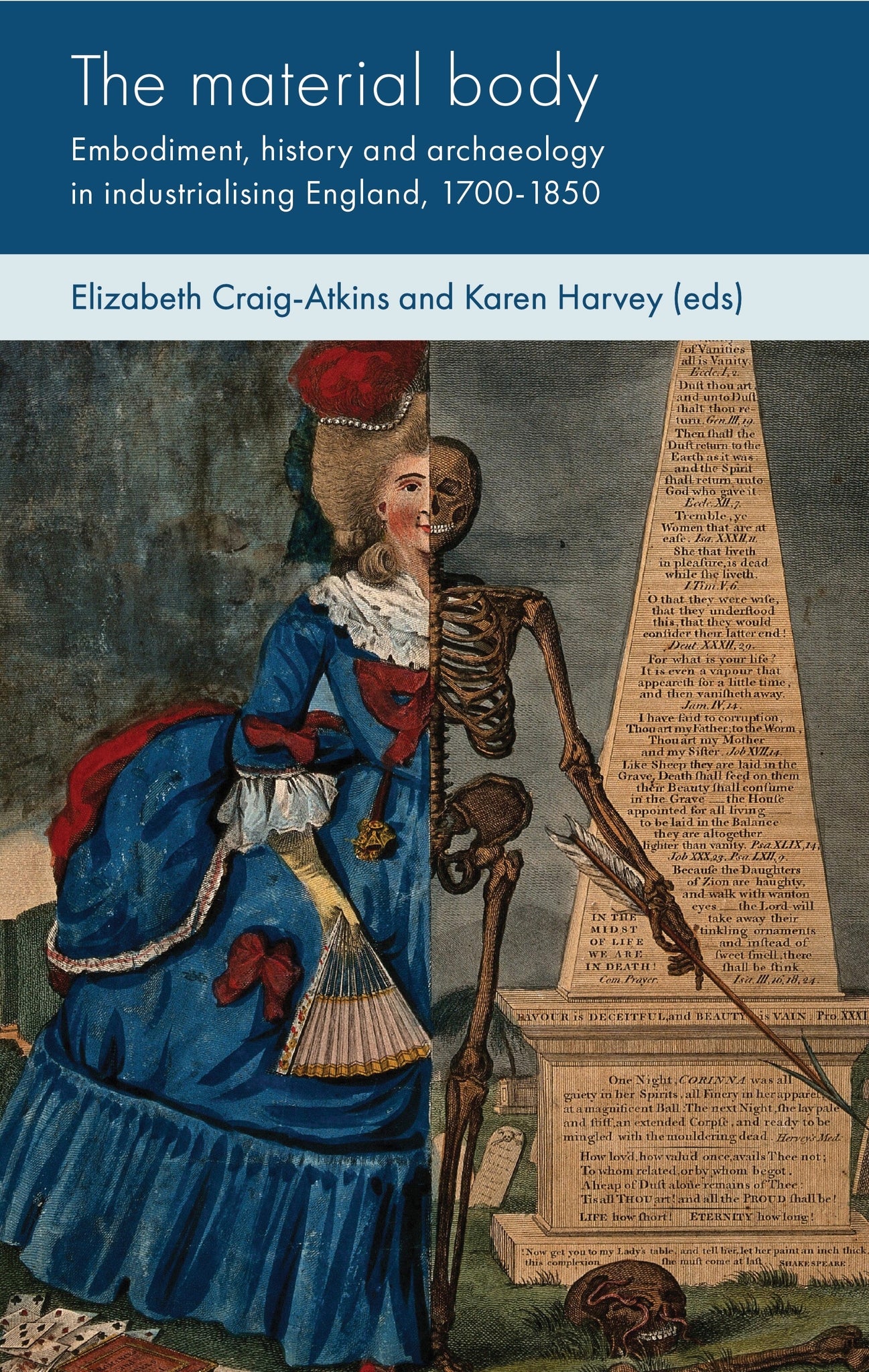 Cover image for The material body ISBN 9781526152787