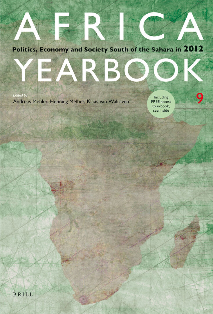 Cover image for Africa Yearbook Volume 9 ISBN 9789004255999