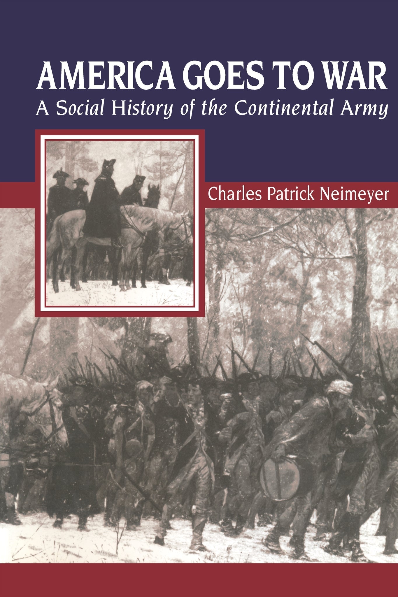Cover image for America Goes to War ISBN 9780814757802
