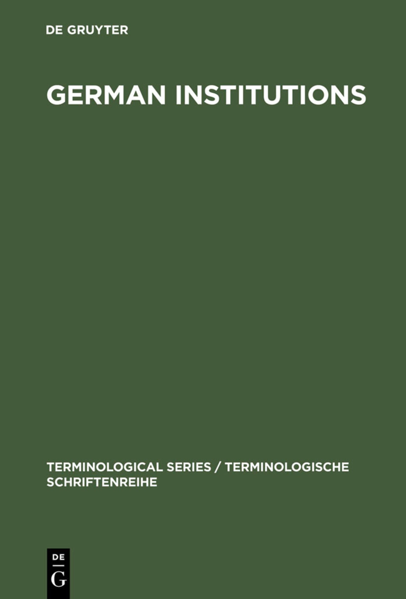 German Institutions