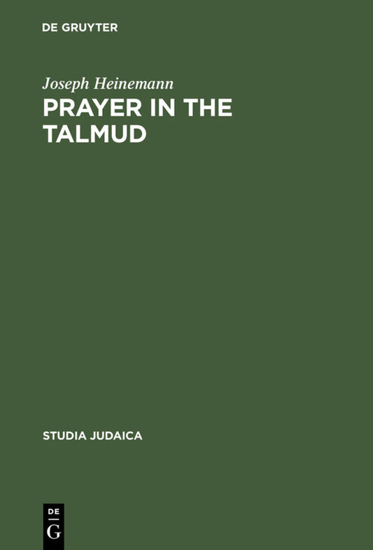 Prayer in the Talmud