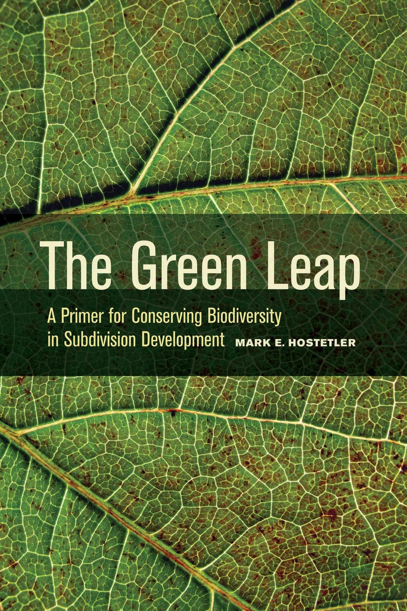 Cover image for The Green Leap ISBN 9780520951877