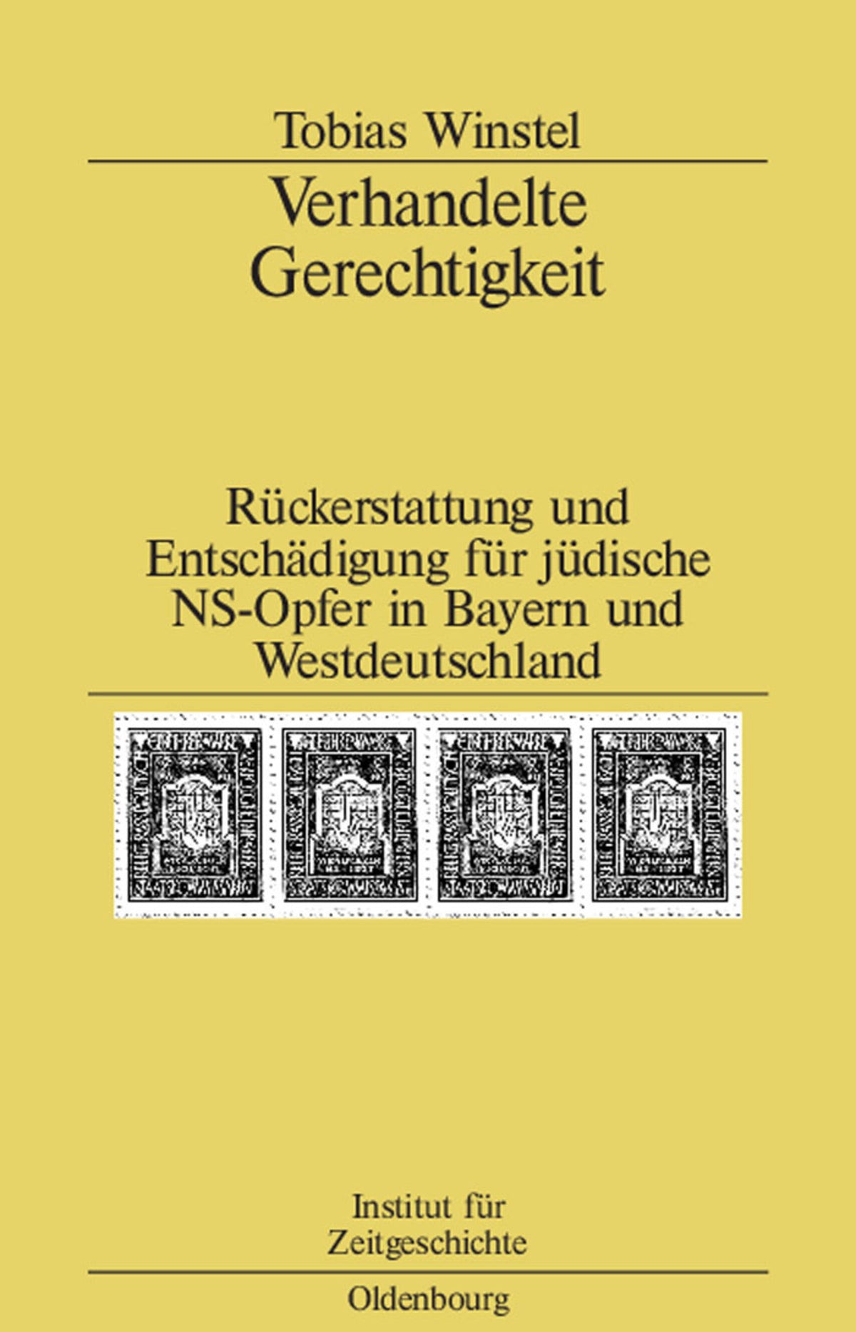 Cover image for Verhandelte Gerechtigkeit ISBN 9783486579840