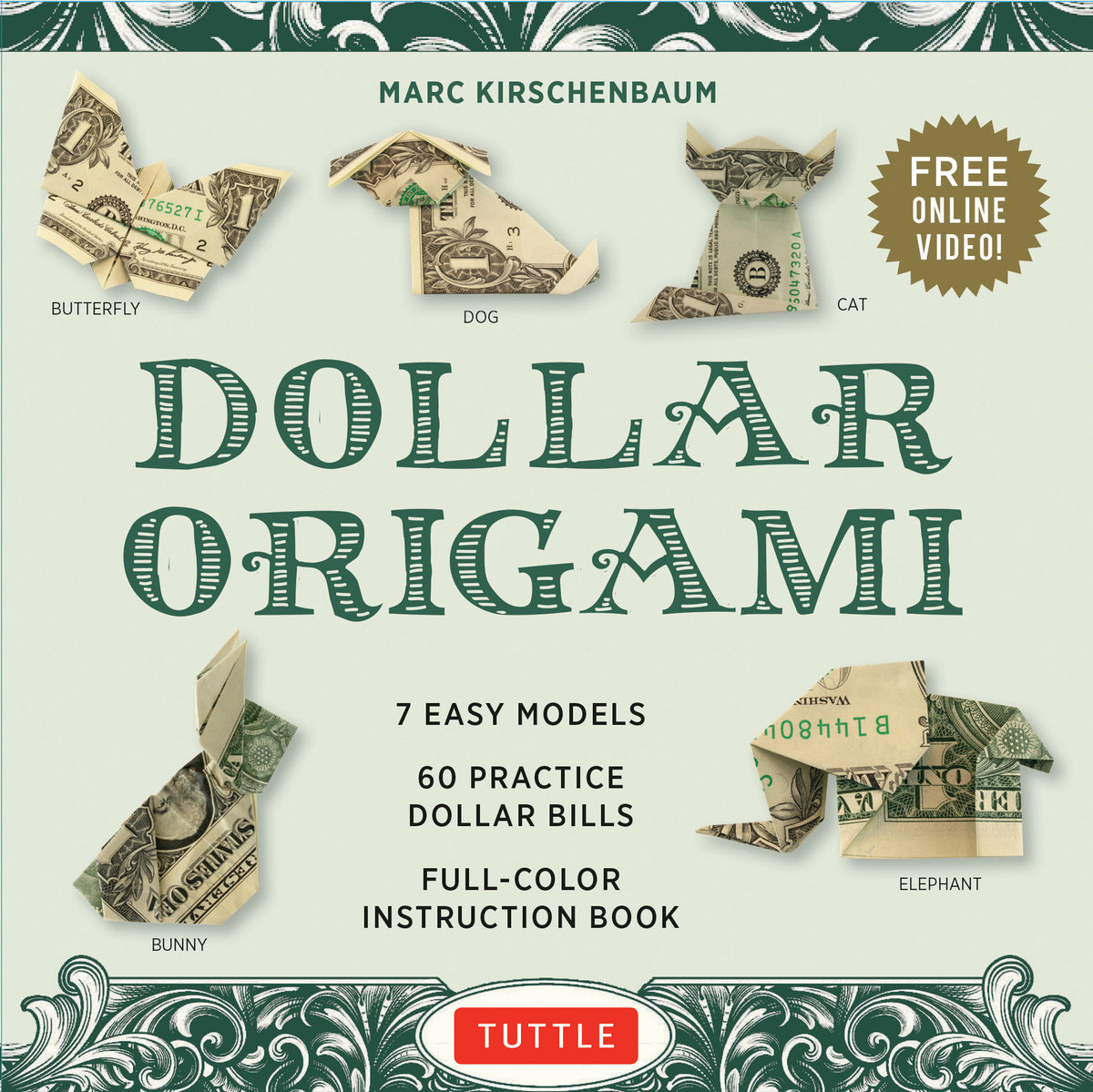 Cover image for Dollar Origami Kit ISBN 9780804859226