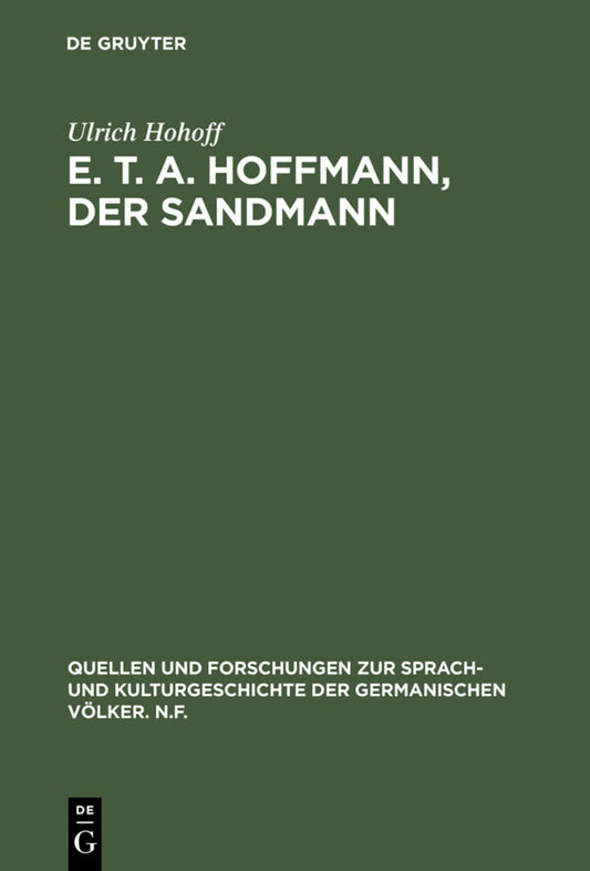 E. T. A. Hoffmann, Der Sandmann