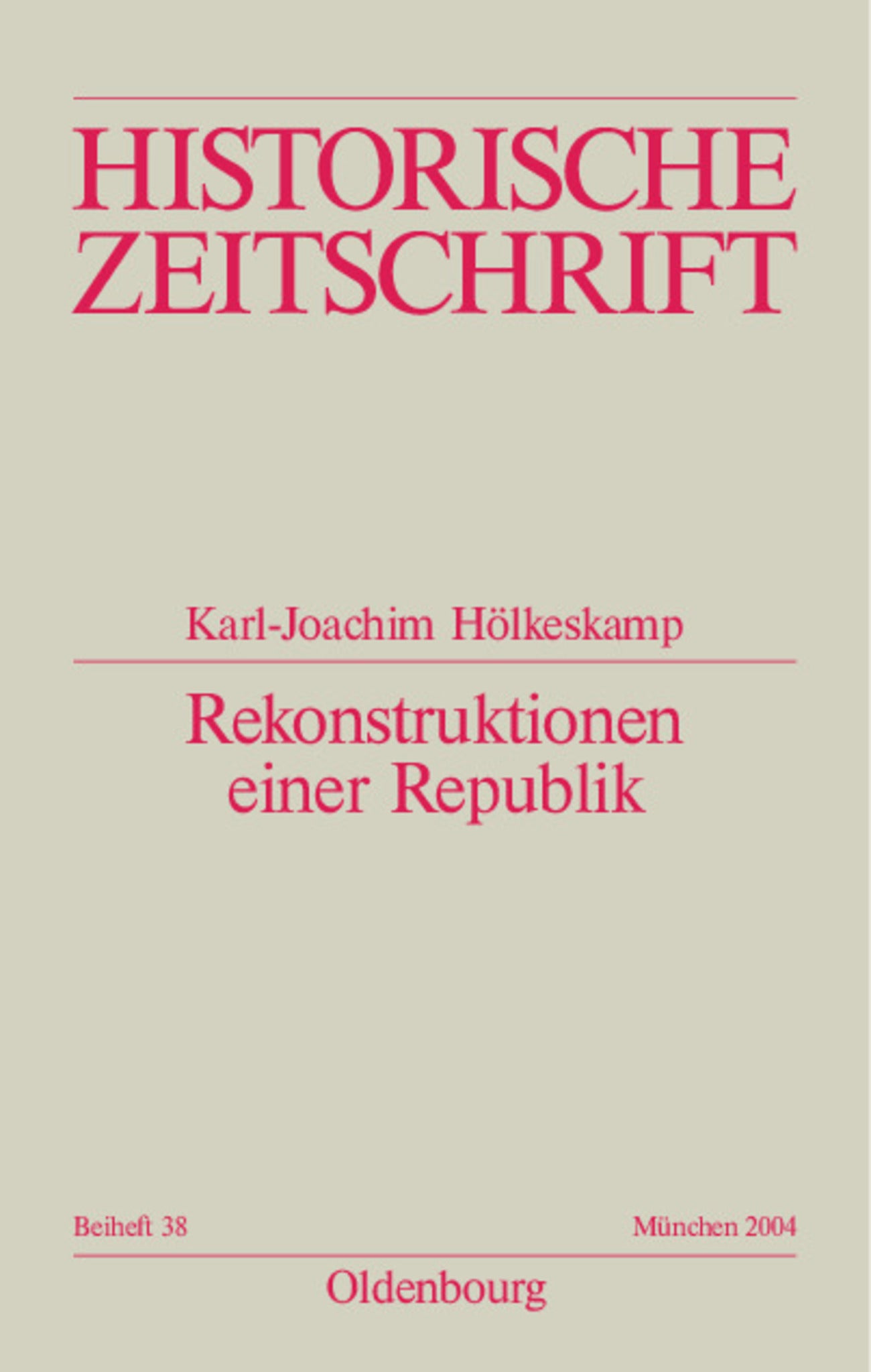 Rekonstruktionen einer Republik