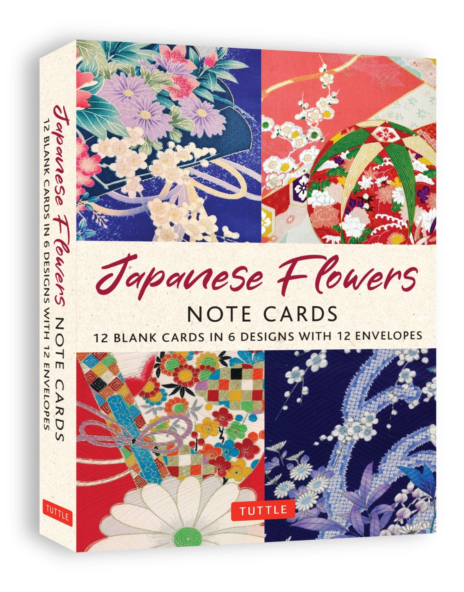Cover image for Japanese Flowers, 12 Note Cards ISBN 9780804857772