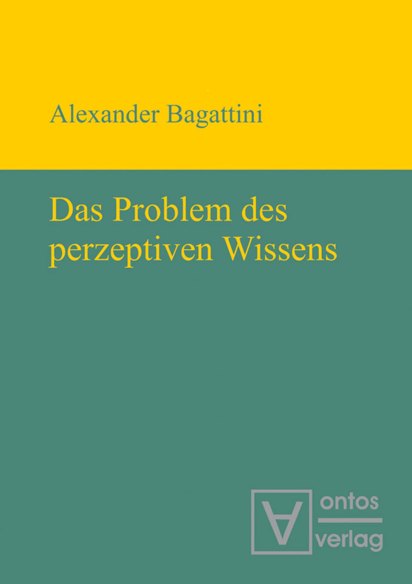 Das Problem des perzeptiven Wissens