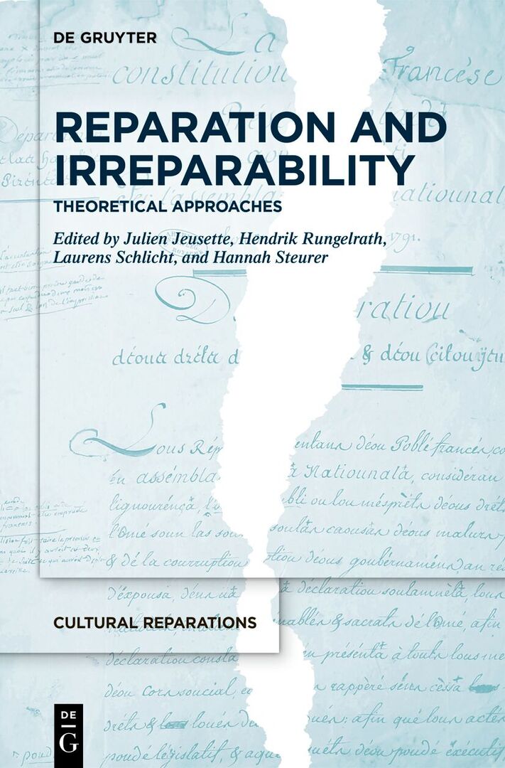 Cover image for Reparation and Irreparability ISBN 9783112234259