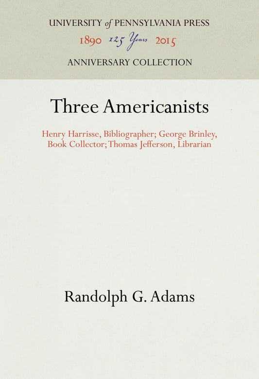 Three Americanists