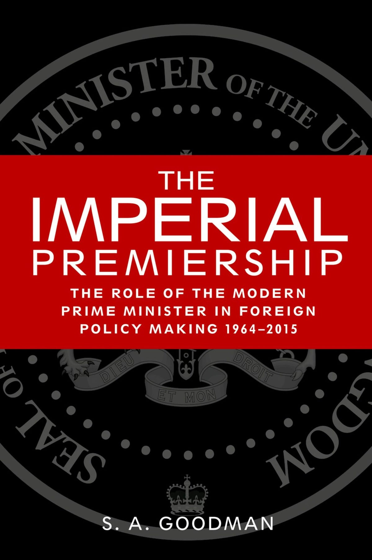 Cover image for The imperial premiership ISBN 9781526109019