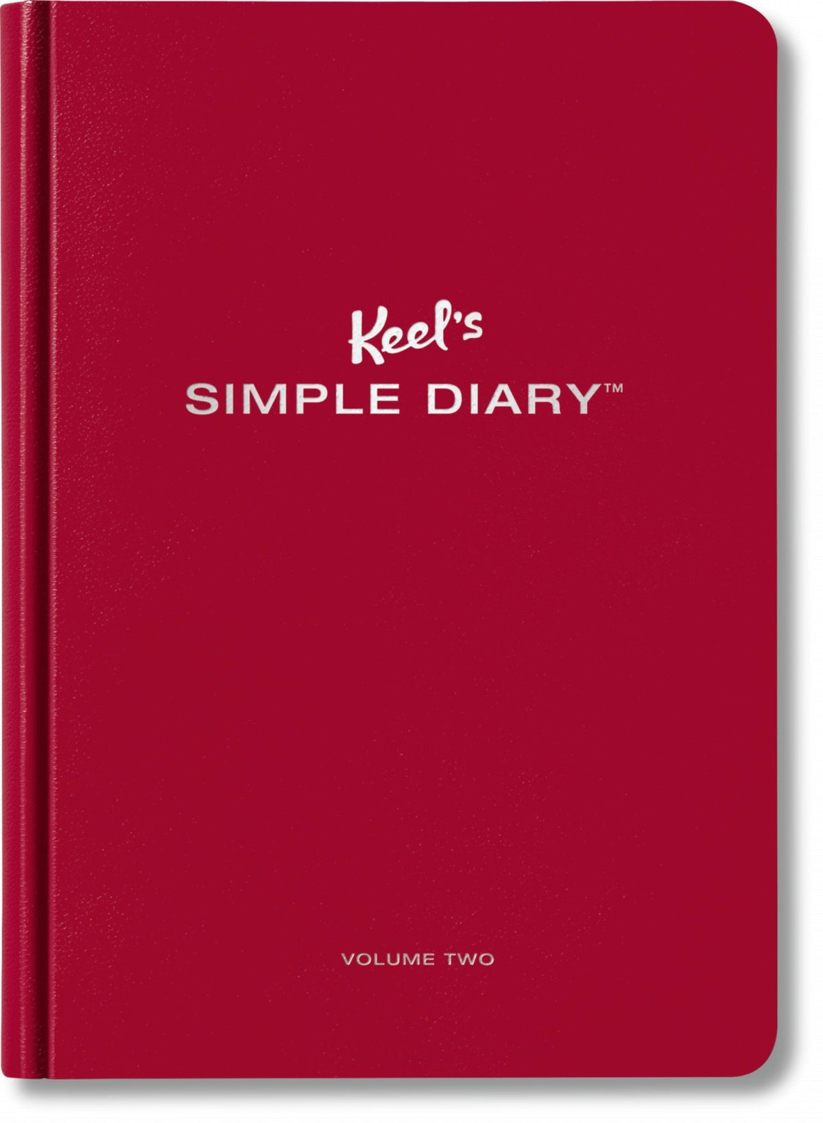 Cover image for Keel's Simple Diary Volume Two (dark red) ISBN 9783836517997