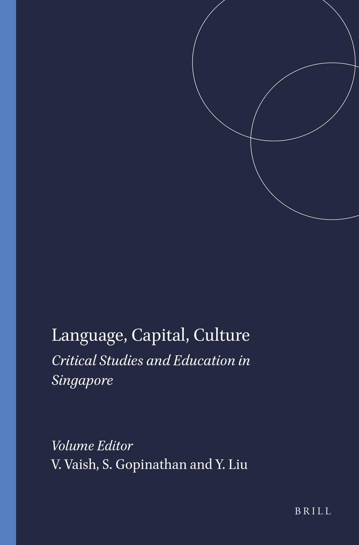Cover image for Language, Capital, Culture ISBN 9789087901226