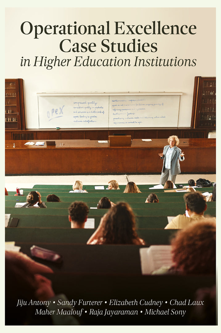 Cover image for Operational Excellence Case Studies in Higher Education Institutions ISBN 9781837978502