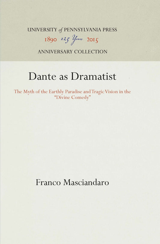Dante as Dramatist