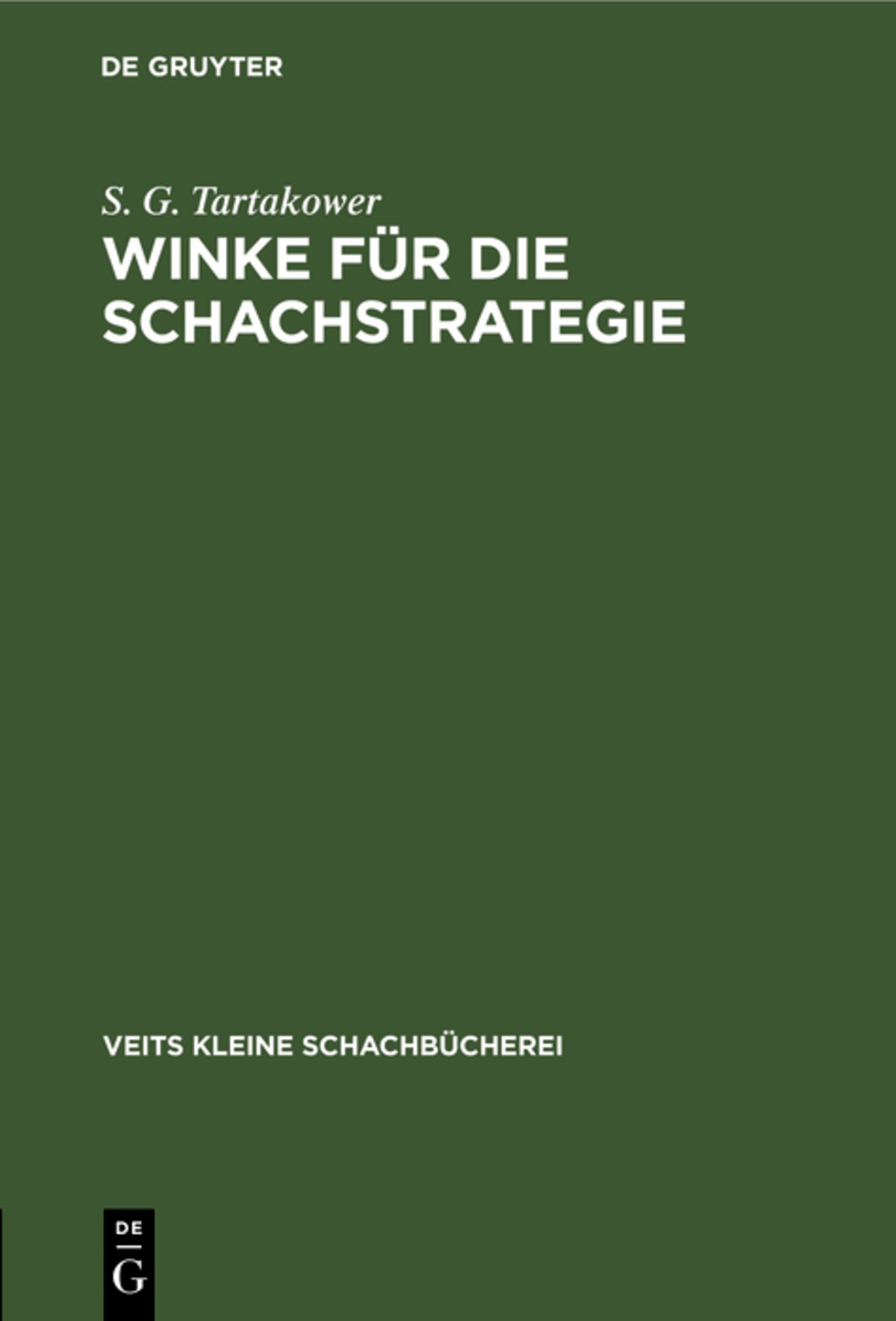 Winke für die Schachstrategie