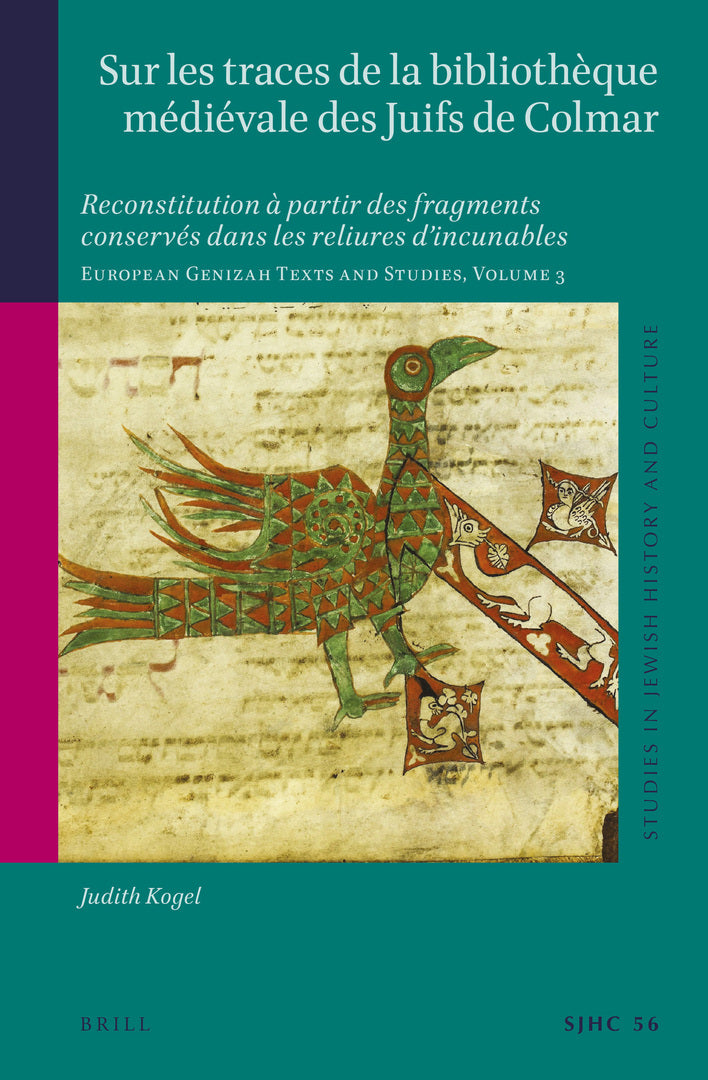 Cover image for Sur les traces de la bibliothèque médiévale des Juifs de Colmar ISBN 9789004399495