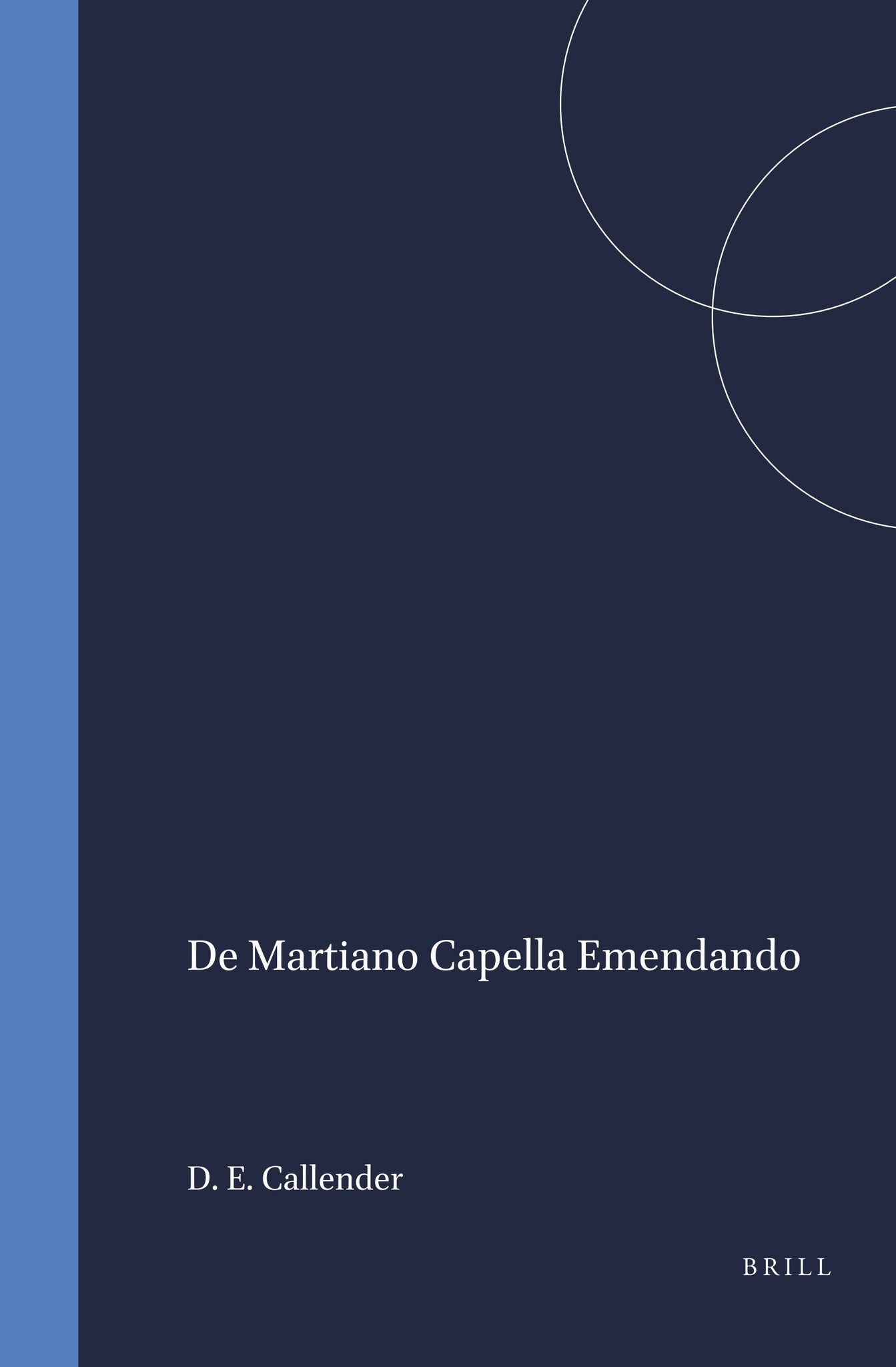 De Martiano Capella Emendando