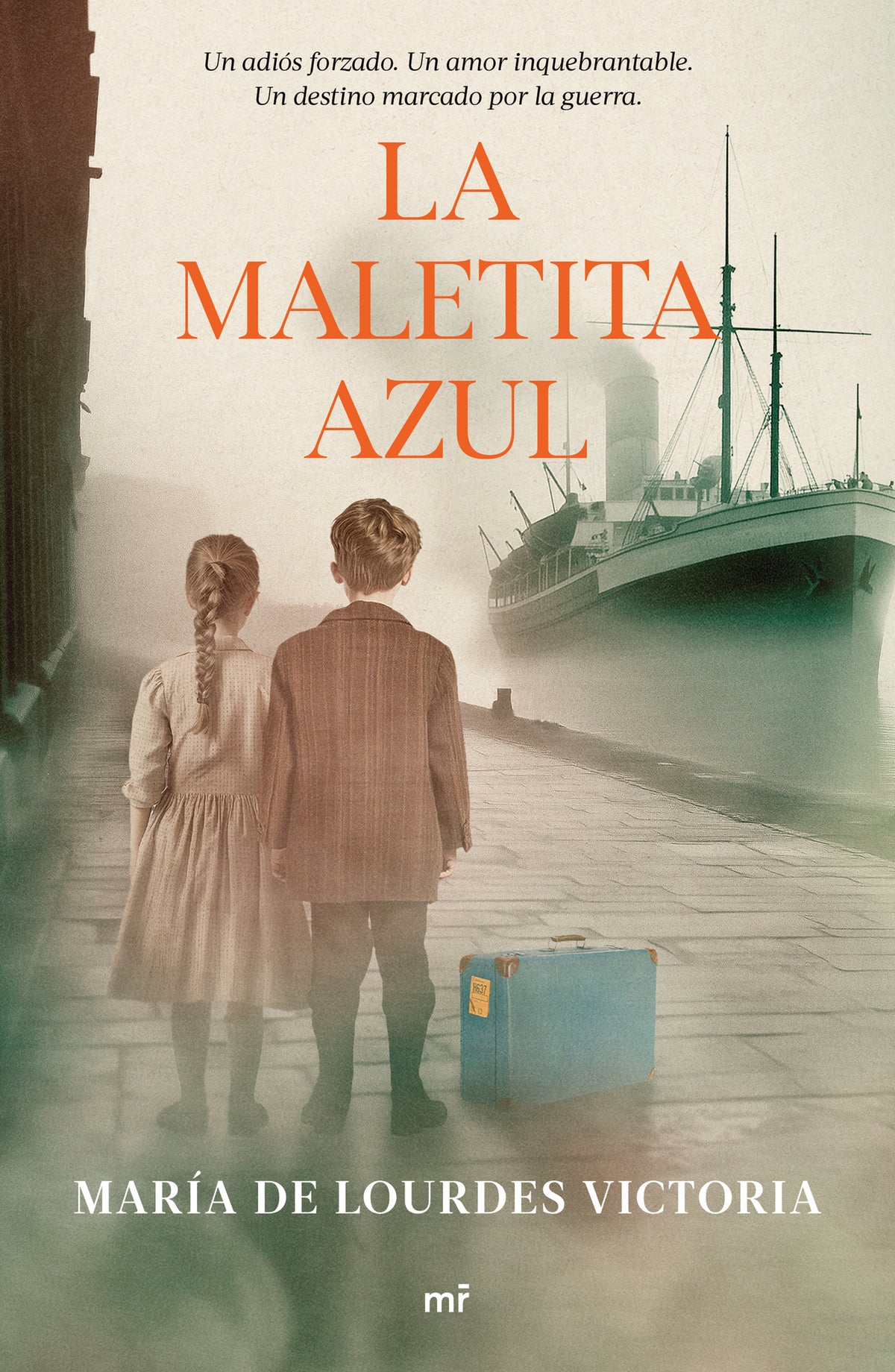 Cover image for La maletita azul  (Novela histórica) / The Little Blue Bag (A Historical Novel) ISBN 9786073926430