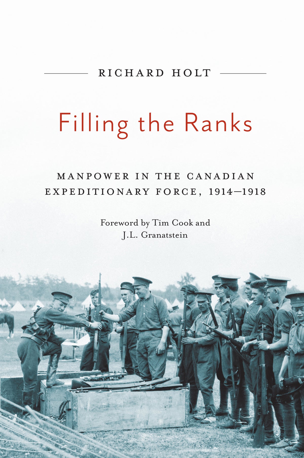 Cover image for Filling the Ranks ISBN 9780773549104