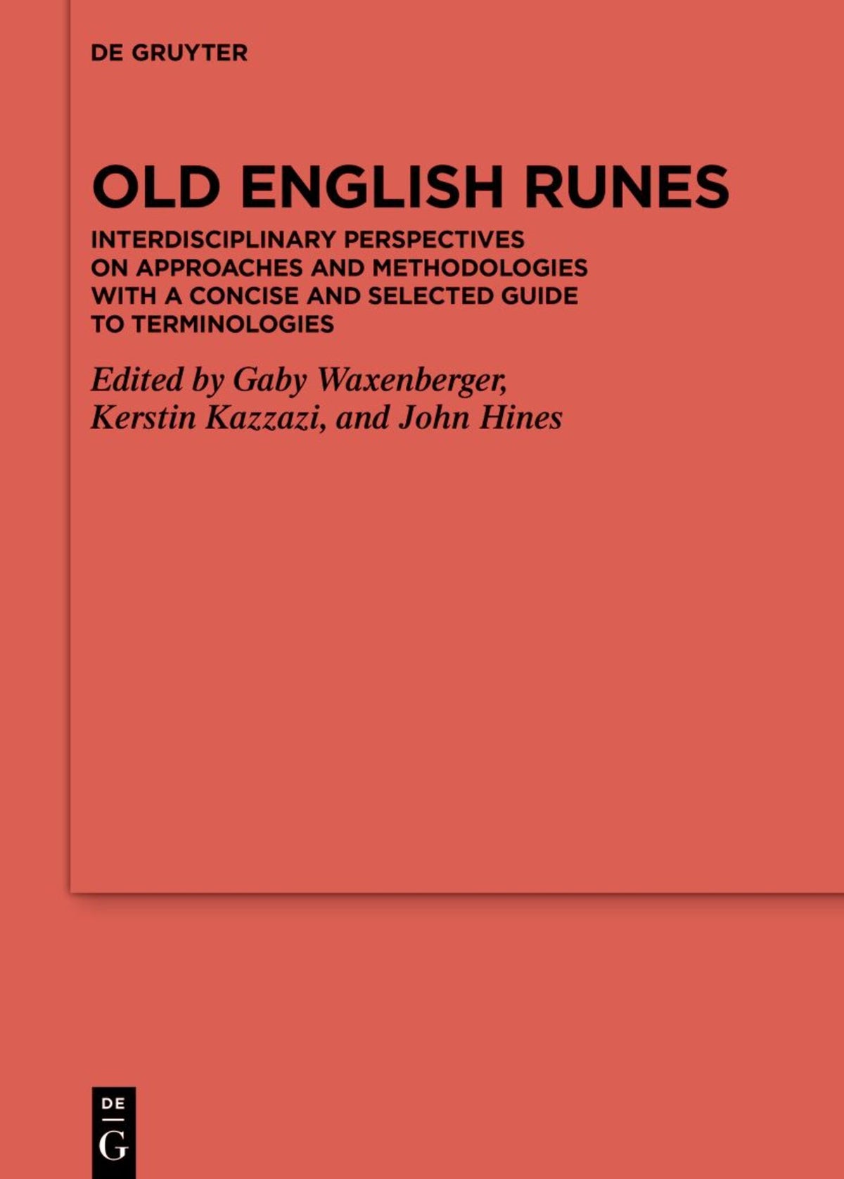 Cover image for Old English Runes ISBN 9783110796773