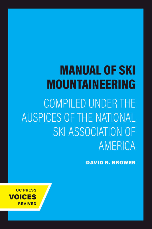 Manual of Ski Mountaineering