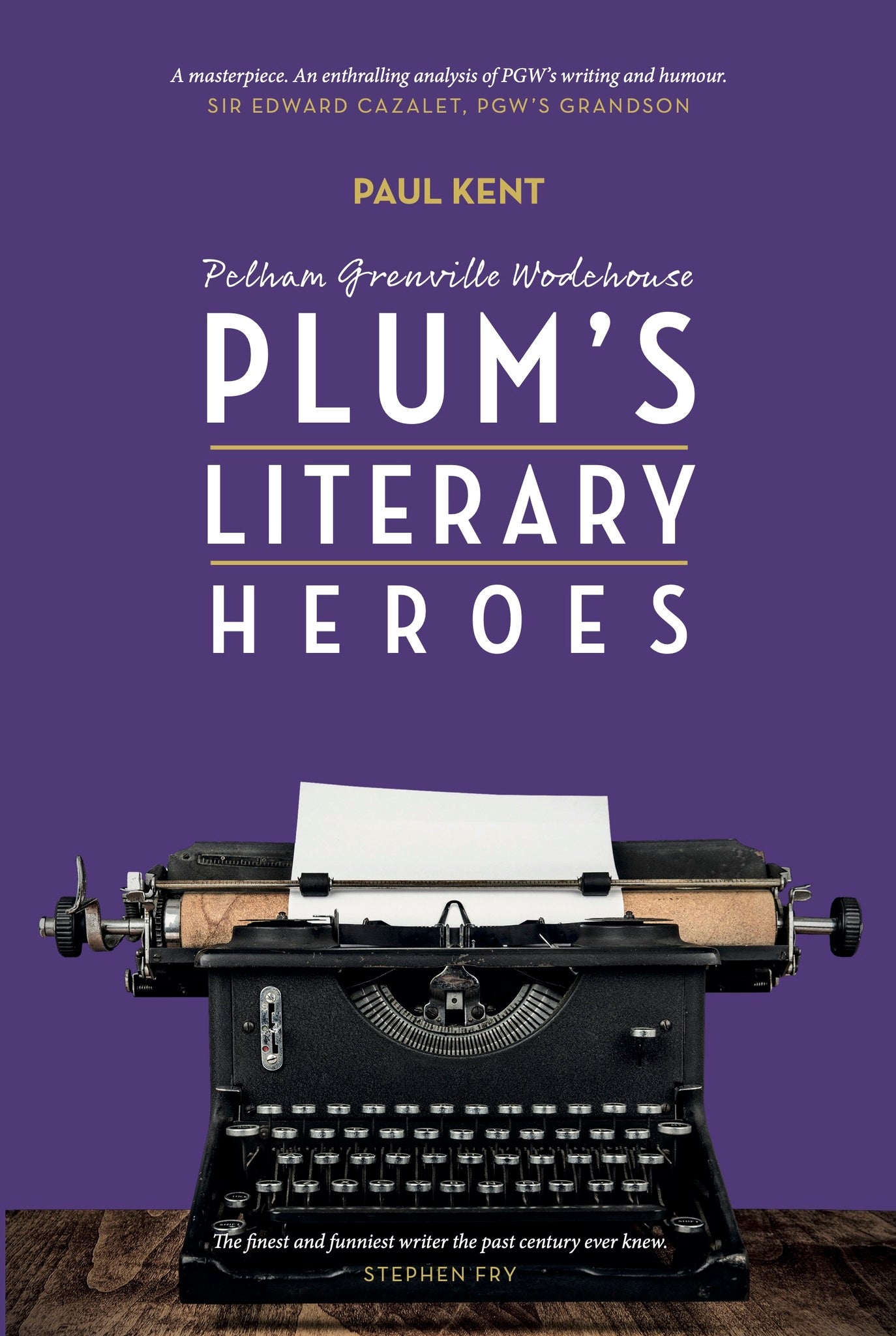 Cover image for PG Wodehouse: "Plum's literary heroes" ISBN 9781911673255
